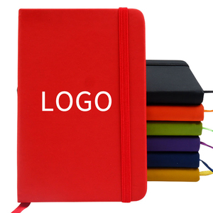 Promotion PU Leather <strong>Diary</strong> <strong>Notebook</strong> With Elastic Ribbons Pen Holder Custom <strong>Notebook</strong> Mix Colors Stock Hardback Journal <strong>Notebook</strong> - Product Image 1