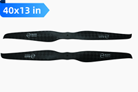 40*13 Pales d'hélice en fibre de carbone de nouveau design Rayi Drone Accessories 20kg Thrust Quick-release propellers for RC Drone Aircraft