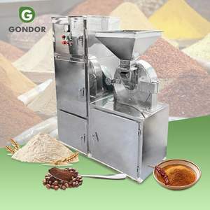 Broyeur automatique à marteaux Cinnna, moulin à grains grossiers, broyeur de feuilles de thé, machine à poudre d'herbes, broyage pour le soufre - Product Image 1