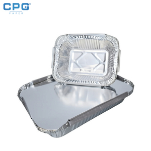 Barquette en aluminium recyclable pour aliments, préparation de repas, stockage surgelé, restauration, vente en gros - Product Image 1