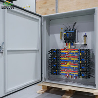 Ensemble complet de tableau électrique principal 200 ampères, armoire de distribution de disjoncteurs basse tension pour centre commercial