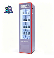 Vente Flash Distributeur Automatique de Boissons et Snacks à Écran Tactile, Fonctionnant à la Monnaie, avec Paiement par Code QR et Garantie 1 An