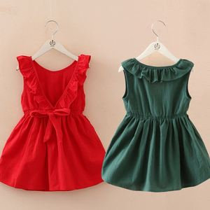 China Online Shopping Tunika Dress Girls Evening Dress <b>Material</b> in Ahmedabad <b>Red</b> Dress for Kid From China Factory - Product Image 4