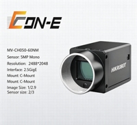 Caméra de vision industrielle MV-CH050-60NM/NC5MP 2.5 GigE Hikrobot Global Shutter CMOS à balayage de zone ultra-rapide