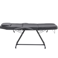 Table de massage et de soin inclinable économique pour salon de beauté, spa et tatouage