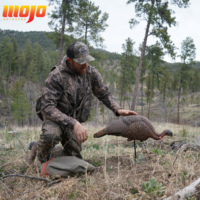 MOJO Outdoors Breeder Feeder Nouveau Design Plastique Facile à Utiliser Léger Durable pour le Chasse au Dinde