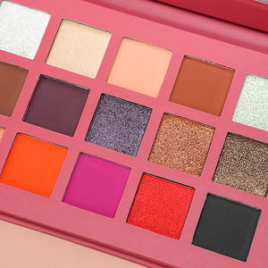 도매 15색 프라이빗 라벨 아이섀도우 팔레트 롱래스팅 논스플래터 글리터 글리터 아이섀도우 팔레트 - Product Image 5