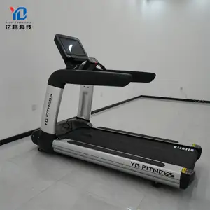 YG-T017健身跑步机智能智能触摸屏跑步机倾斜支持定制