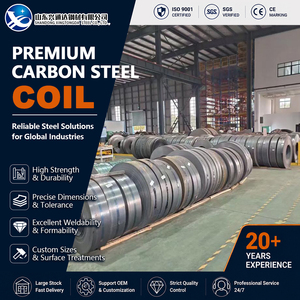 Decoiling Q345 A36 Hot Rolled Precision 10mm 1250mm Stamping Carbon Steel Coil for Pipe Manufacturing - Product Image 1