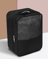 Sac à chaussures en polyester à fermeture éclair lisse et facile à transporter Accessoires de voyage essentiels pour le voyage