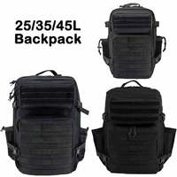 Vente en gros 45L Sac d'assaut extérieur étanche Sac à dos tactique Molle pour l'entraînement des hommes