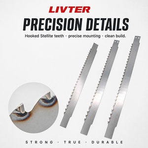LIVTER <span class=keywords><strong>Lame</strong></span> de <span class=keywords><strong>scie</strong></span> <span class=keywords><strong>à</strong></span> cadre en carbure ultra-mince personnalisée TCT Stellite pour la découpe du bois et du bambou <span class=keywords><strong>sur</strong></span> machine <span class=keywords><strong>à</strong></span> scier les cadres - Product Image 4