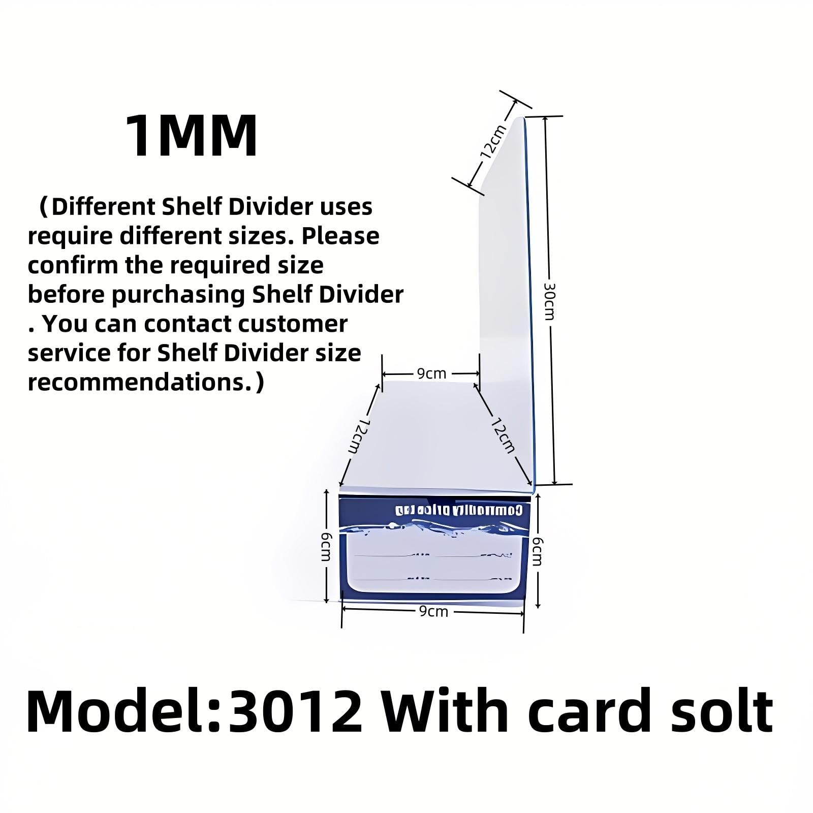 Emplacement pour carte 3012