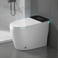 Vente chaude Articles sanitaires pour hôtels WC monobloc Bidet électrique Cuvette de WC à poser au sol Salle de bain WC intelligent