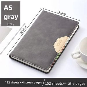 An Model 001 Custom Logo <b>A5</b> Size Personalized Hardcover Portable Promotional Notebook with Silk Screen Printing - Product Image 6