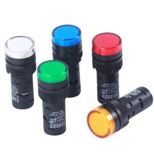 Lampe de signalisation rouge Chkl Led Indicator Light Ad16 16C 16Mm Ac220 380V avec borne à vis Ip54 en plastique - Product Image 5