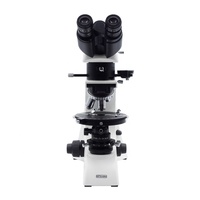 Microscope polarisant trinoculaire à éclairage LED OPTO-EDU A15.2601-TT 40-400X pour étudiants, objectifs à distance infinie sans stress, garantie 3 ans