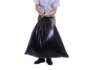 Household High Quality Plastic <b>Big</b> Low Price 50L 80L 100L 120L 240L Heavy Duty Black Trash Bag Contractor Garbage <b>Bin</b> Liner - Product Image 3