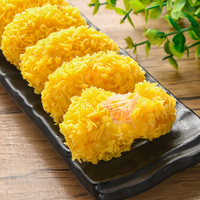 Snacks Asiatiques : Boulettes de Crabe Halal, Nuggets de Crabe Panés, Garnitures de Ramen au Surimi, Gâteau de Crabe pour la Restauration Rapide