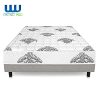Union Win Vente à chaud Matelas ergonomique en mousse à mémoire de forme compressée à rebond lent de conception de sommeil zoné de toutes tailles