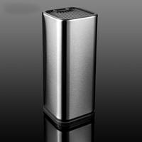 Porte-couteau en acier inoxydable, support de cuisine multi-outils outil de stockage de haute qualité pour couteau de Chef damas couteau à viande