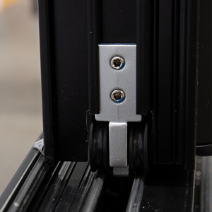 Hihaus-deslizante tipo acordeón ancho de aluminio, para exterior, puertas deslizantes triplegables - Product Image 5