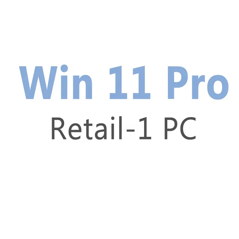 Venta caliente Win 11 Pro Key Licencia minorista 100% Activación en línea Win 11 Pro Enviar por Ali Página de chat