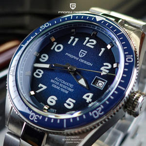 Montre mécanique automatique pour homme Berjani PD-1649, acier inoxydable, résistante à l'eau, luminescente, 100 m, mouvement japonais - Product Image 4