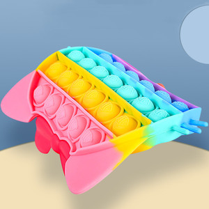 Bán Sỉ Đồ Chơi Tùy Chỉnh Khác Túi Trẻ Em Giảm Căng Thẳng Đồ Chơi Fidget Pop Dâu Tây Bằng Silicon - Product Image 5