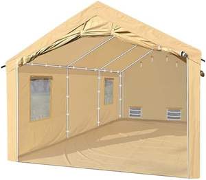 Tenda Semprot Cat Portabel Tahan Air Ukuran Besar 20x12.5x10 kaki, Anti Hujan untuk Mobil, Bengkel Onderdil, Kanopi, dan Carport - Product Image 4