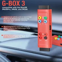 Herramienta de Programación de Llaves Gbox3 12V Naranja para -Benz y Herramienta de Diagnóstico de Computadora de Automóvil