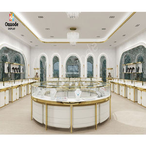 Customized 3D Interior Design Layout for Luxury Jewelry <b>Watch</b> Shop Complete Jewelry Shop Interior LED Luxury Jewelry Display - Product Image 3