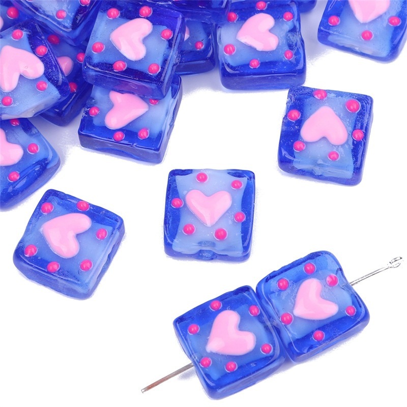 Corazón azul profundo