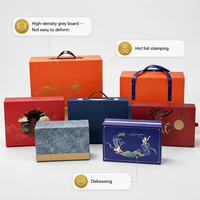 Boîte cadeau en papier rigide de luxe avec logo personnalisé en estampage à chaud, fermeture magnétique et doublure en éponge, emballage alimentaire, vente en gros OEM