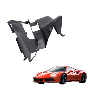 Couvre-radiateur en plastique de haute qualité adapté à la Ferrari F488 2015-2019, supérieur droit, 86730000 86730100 - Product Image 4