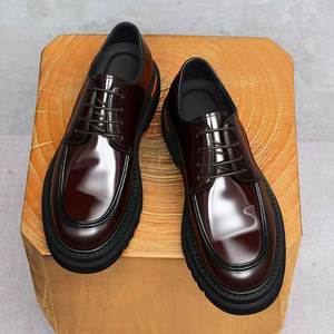 Chaussures habillées de luxe pour hommes, à lacets, élégantes, pour le bureau, les affaires et les soirées – Vente en gros, succès commercial - Product Image 3