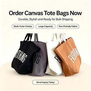 12Oz <b>Extra</b> <b>Large</b> Recycled Cotton Canvas <b>Tote</b> <b>Bag</b> Full Color Silk Screen Printing Custom Logo Open Shoulder Beach Travel Shopper - Product Image 6