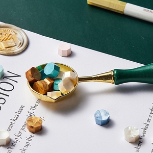 Kit de sceau de cire fait à la main avec perles colorées - Product Image 4