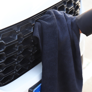 Tricol Sợi Nhỏ Làm Sạch Vải Đen Khăn Rửa Xe Vải Lớn Nước Thấm Làm Sạch Nguồn Cung Cấp Trung Quốc Bán Buôn - Product Image 3