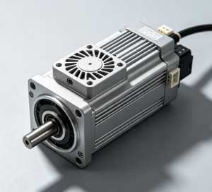 ไต้หวัน YELI AC Servo Motor YELI YBL7S-76 AC Servo Motor, 400W, 220VAC, 3000RPM, แรงบิด 1.3 นิวตันเมตร, 2500 Line Encoder, ไม่มีเบรก - Product Image 5