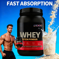 Protéine de lactosérum isolée BCAA pour la santé, soutien à la masse musculaire maigre, complément alimentaire pour adultes avec 20 à 29 g de protéines par portion