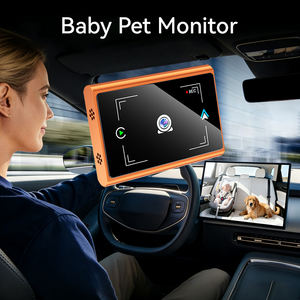 Adaptateur CarPlay sans fil universel Cabin Care avec design adapté aux bébés pour la surveillance des animaux de compagnie sur la banquette arrière et la caméra embarquée - Product Image 1