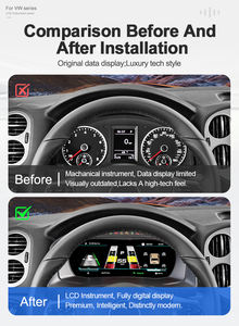 Nuevo Panel de Instrumentos LCD de 10.25 Pulgadas para Volkswagen Tiguan 2010-2017, <span class=keywords><strong>Plug</strong></span> & Play - Product Image 3
