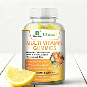 Private Label OEM Multivitamin Gummies Daily Supplement Vitamins <b>C</b> D E B6 Zn Improve Immunity Health Vegetarian Gummy For Adults - Product Image 1