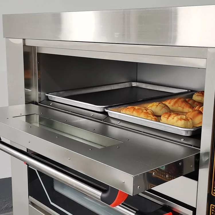 Oven Manufacturer Commercial 3 deck 6 trays Oven Gas Bakery Oven Prices for sale