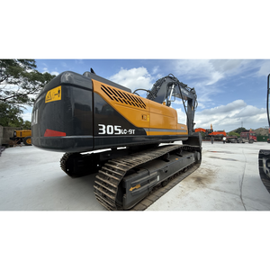Excavadora Hidráulica Usada en Buenas Condiciones HYUNDAI ROBEX305LC-9T de 30 Toneladas para Trabajos de Excavación y Construcción - Product Image 4
