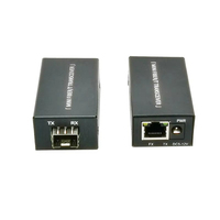 Convertisseur photoélectrique LC SC Mini pour transmetteur-récepteur de média à fibre optique (une paire)