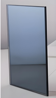 Verre flotté transparent trempé, épaisseur de 4 mm à 12 mm, adapté aux applications industrielles et décoratives intérieures et extérieures