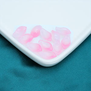 Qixian tchèque glaçure jade pétales à la main bricolage épingle à cheveux perlé matériel clip couronne étape secouant interdit a - Product Image 3