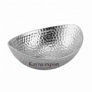 Panier de luxe plaqué argent design attrayant bol à fruits table de restaurant et cuisine maison dessus de table bols de service décoratifs - Product Image 3